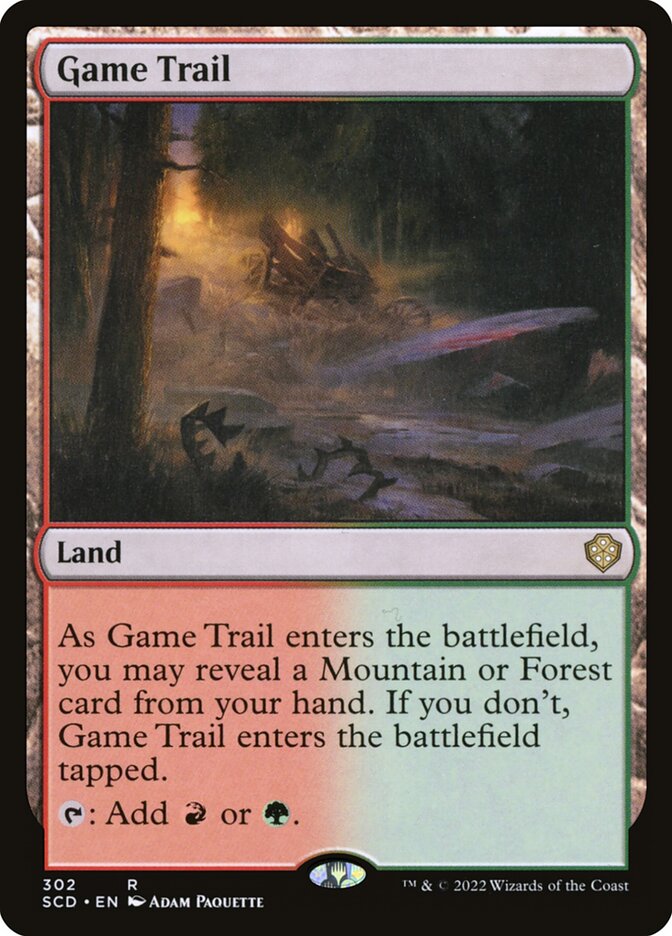 Game Trail, Starter Commander Decks · 302