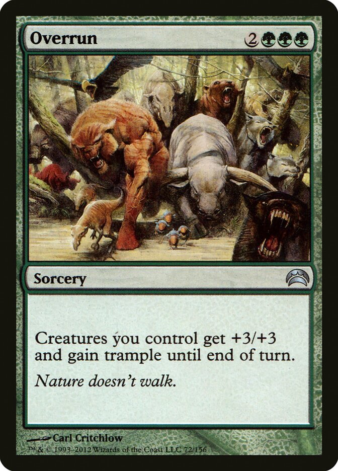 Overrun, Planechase 2012 · 72/156