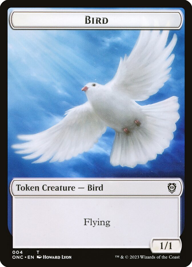 Bird, Phyrexia: All Will Be One Commander Tokens · 004