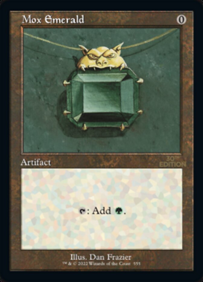 Mox Emerald, 30th Anniversary Edition · 555/594