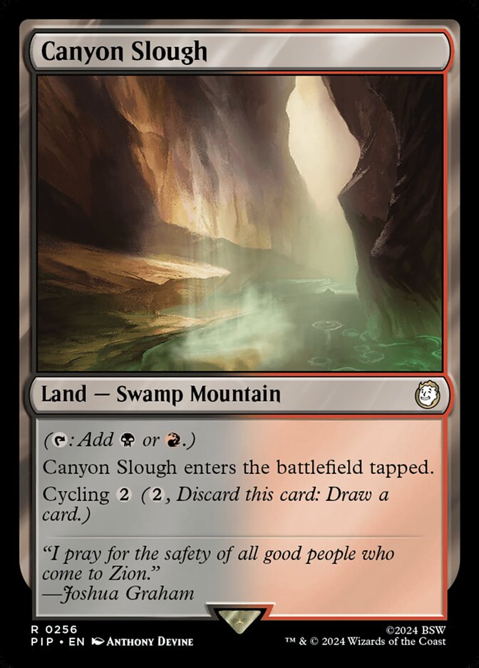 Canyon Slough, Fallout · 0256