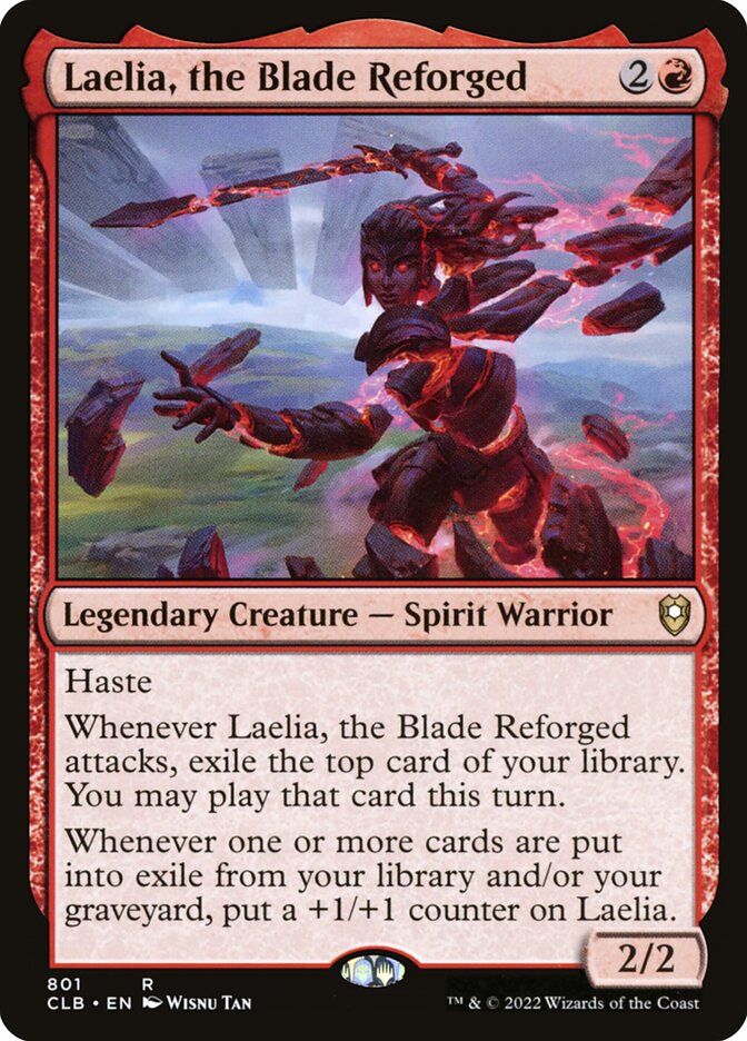 Laelia, the Blade Reforged, Commander Legends: Battle for Baldur's Gate · 801