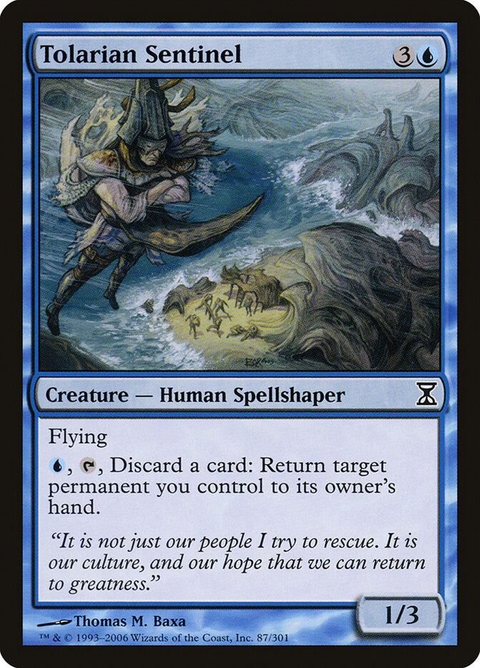 Tolarian Sentinel, Time Spiral · 87/301