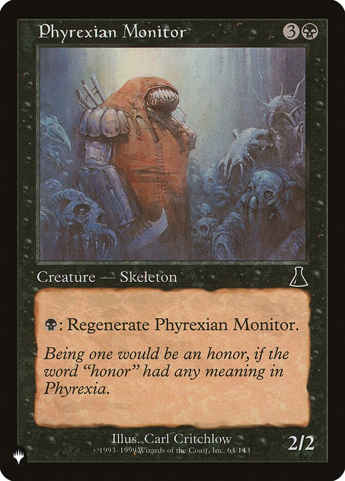 Phyrexian Monitor, The List · uds-64