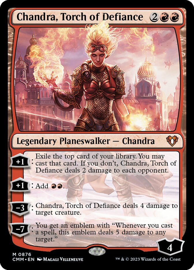 Chandra, Torch of Defiance, Commander Masters · 0876