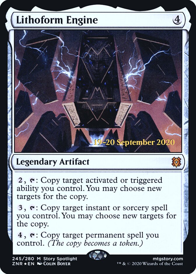 Lithoform Engine, Zendikar Rising Promos · 245/280