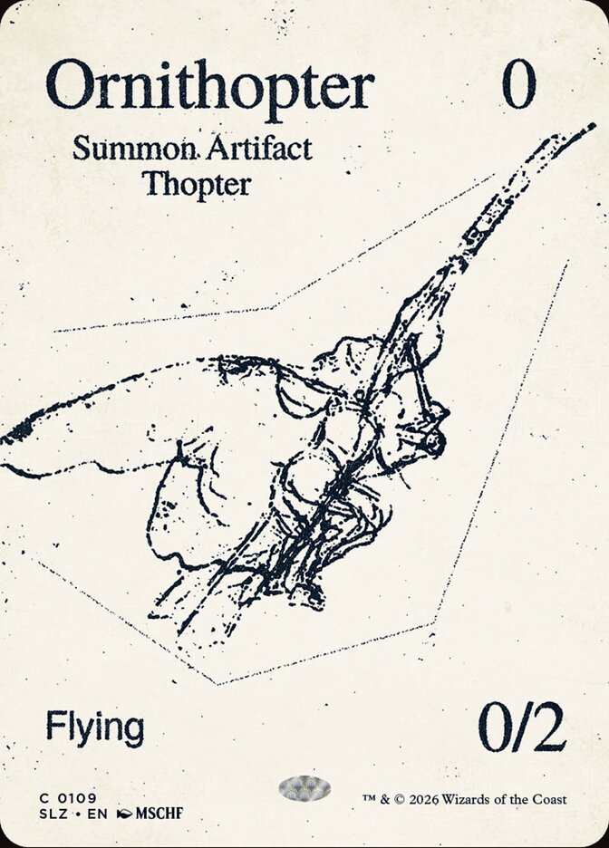 Ornithopter, The Zeta Set · 0109