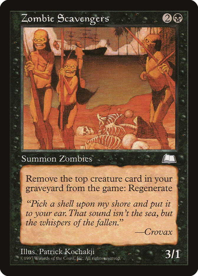 Zombie Scavengers, Weatherlight · 87
