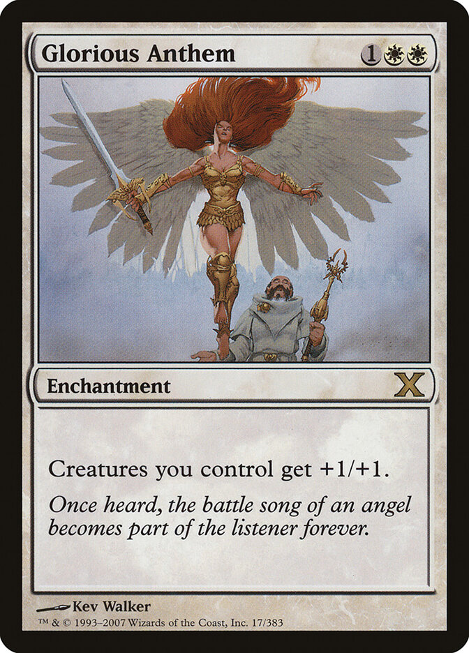 Glorious Anthem, Tenth Edition · 17/383