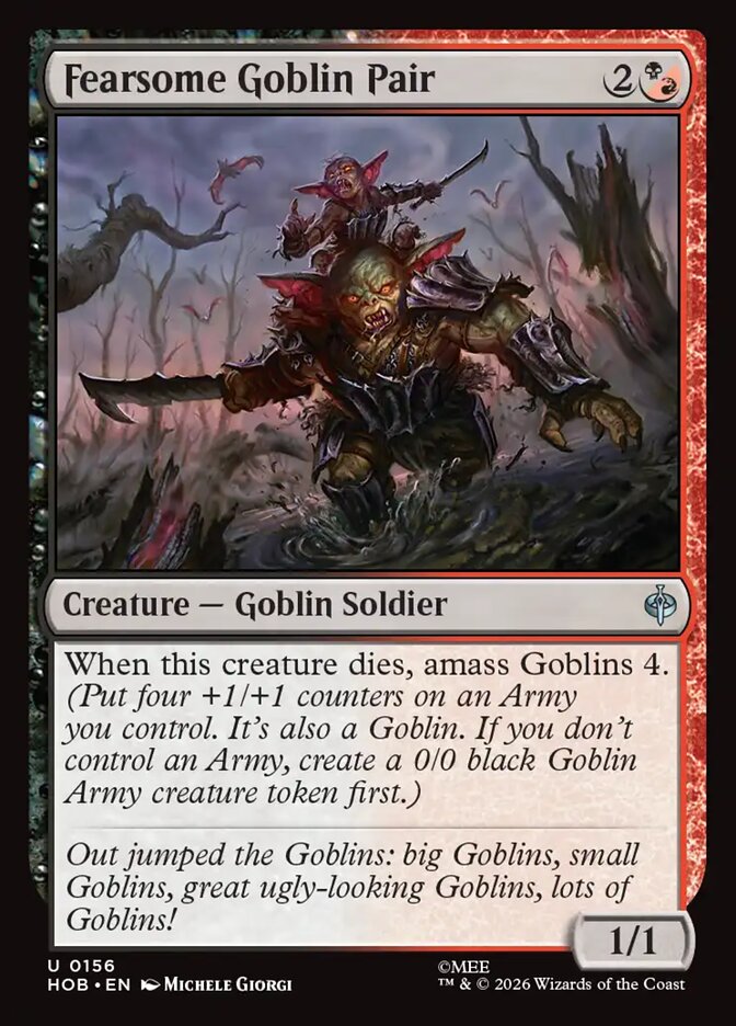 Fearsome Goblin Pair, The Hobbit · 0156