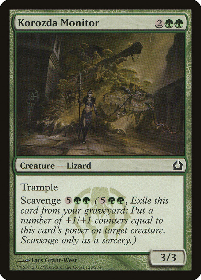 Korozda Monitor, Return to Ravnica · 129/274