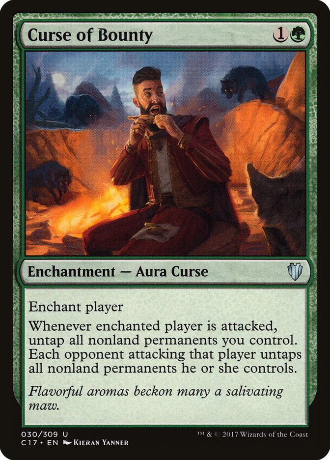 Curse of Bounty, Commander 2017 · 030/309