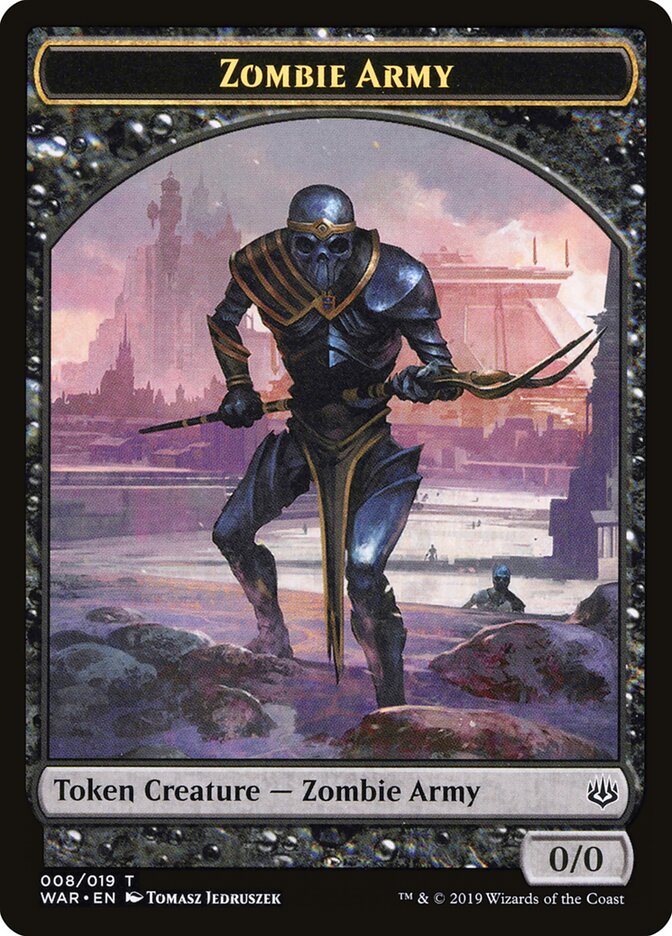 Zombie Army, War of the Spark Tokens · 008