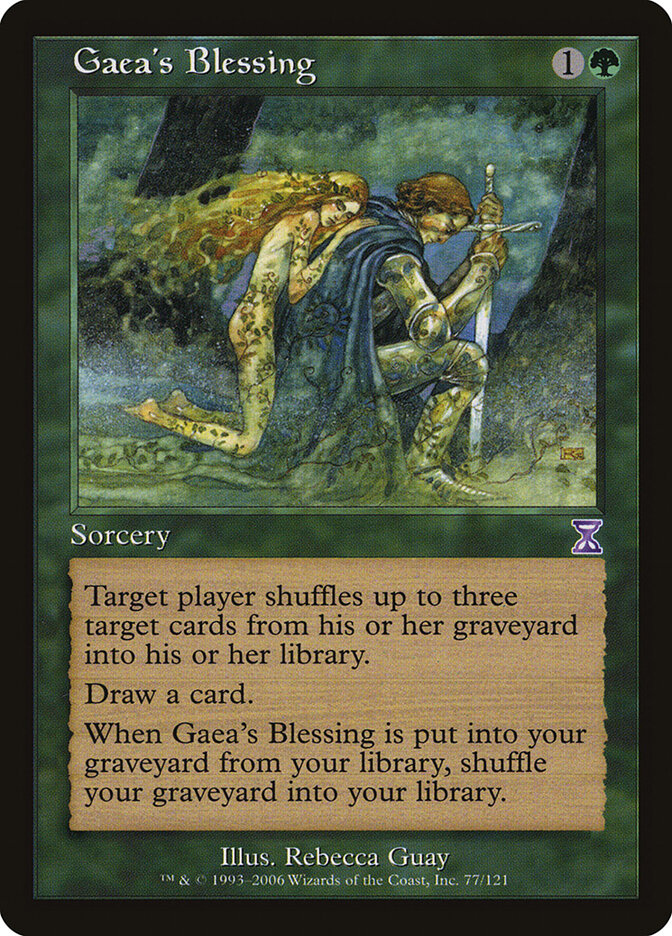 Gaea's Blessing, Time Spiral Timeshifted · 77/121