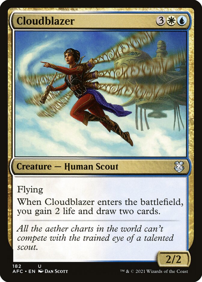 Cloudblazer, Forgotten Realms Commander · 182