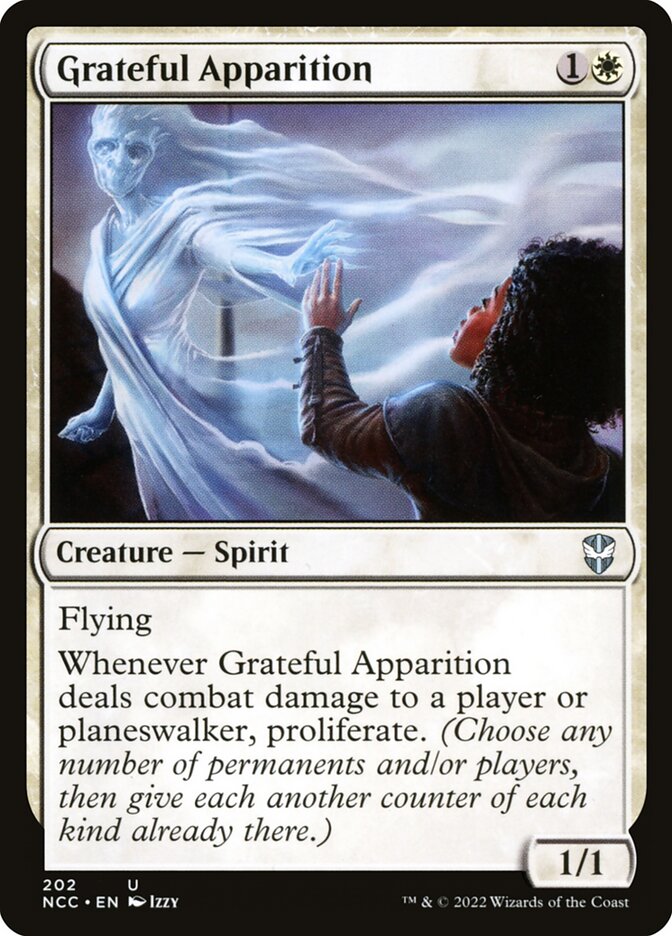 Grateful Apparition, New Capenna Commander · 202
