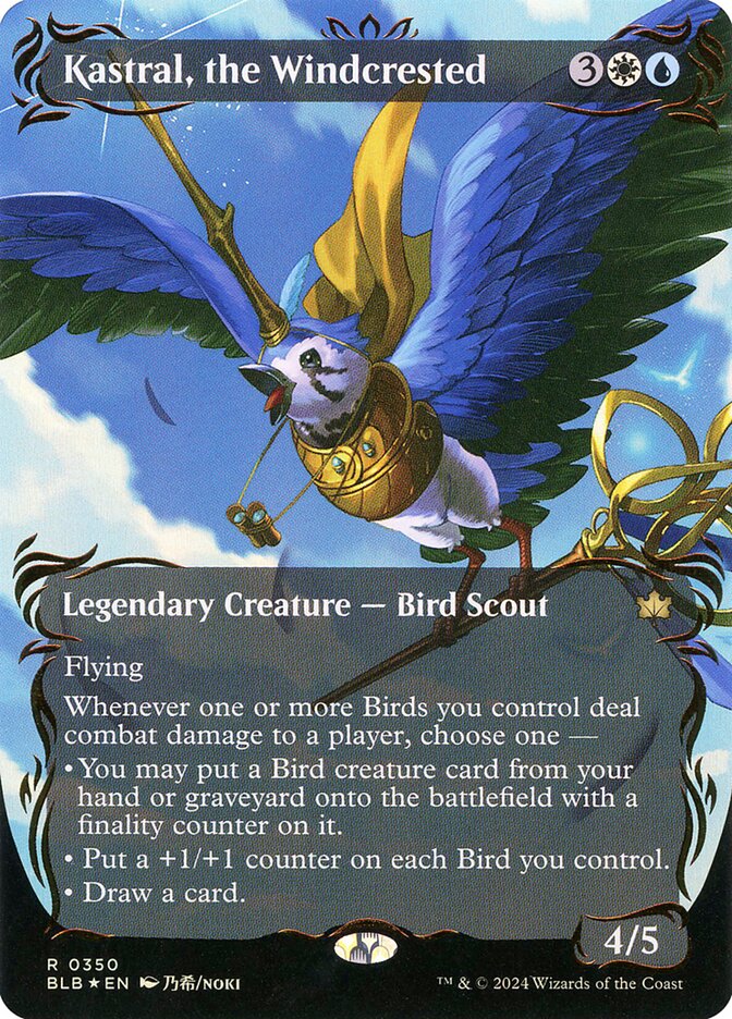 Kastral, the Windcrested, Bloomburrow · 0350