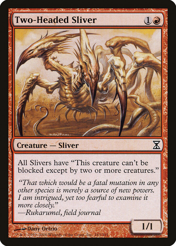 Two-Headed Sliver, Time Spiral · 183/301