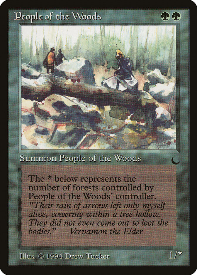 People of the Woods, The Dark · 83