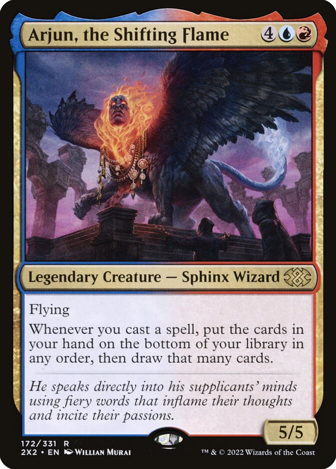 Arjun, the Shifting Flame, Double Masters 2022 · 172/331