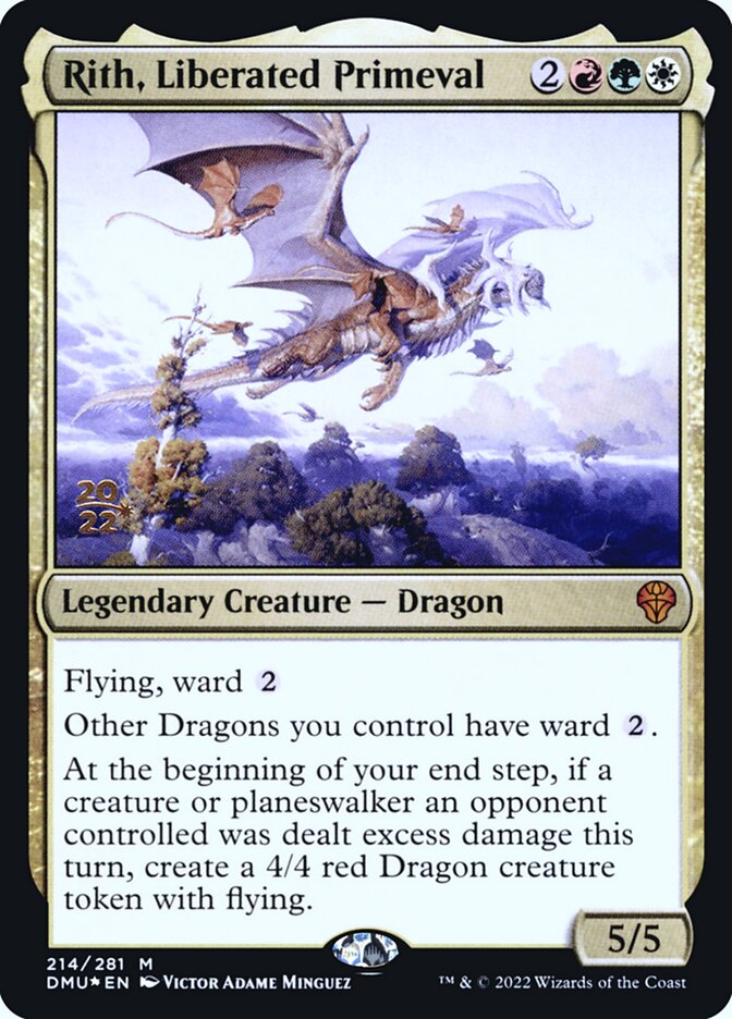 Rith, Liberated Primeval, Dominaria United Promos · 214/281