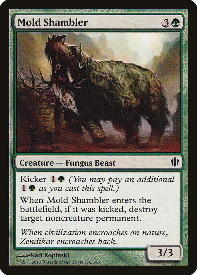 Mold Shambler, Commander 2013 · 156/356