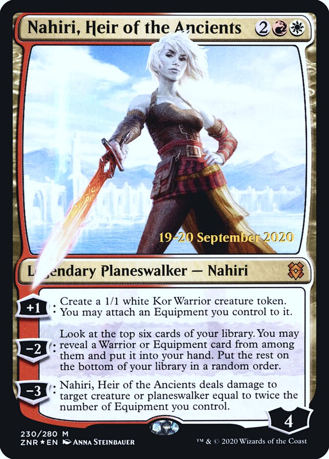 Nahiri, Heir of the Ancients, Zendikar Rising Promos · 230/280