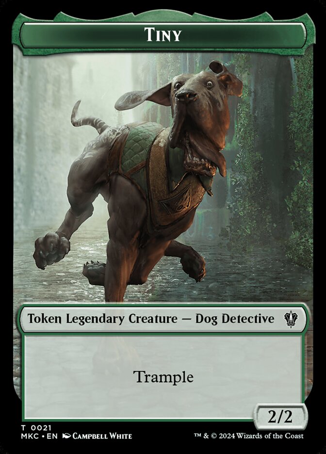 Tiny, Murders at Karlov Manor Commander Tokens · 0021
