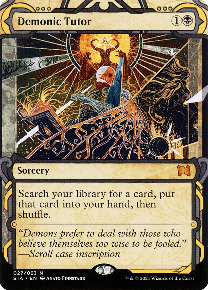 Demonic Tutor, Strixhaven Mystical Archive · 027/063