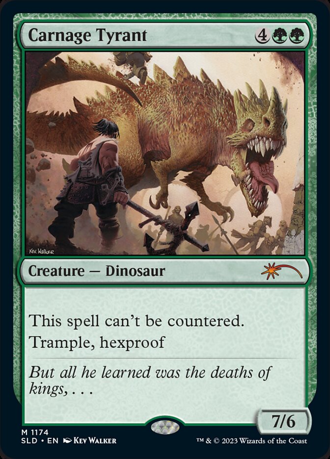 Carnage Tyrant, Secret Lair Drop · 1174