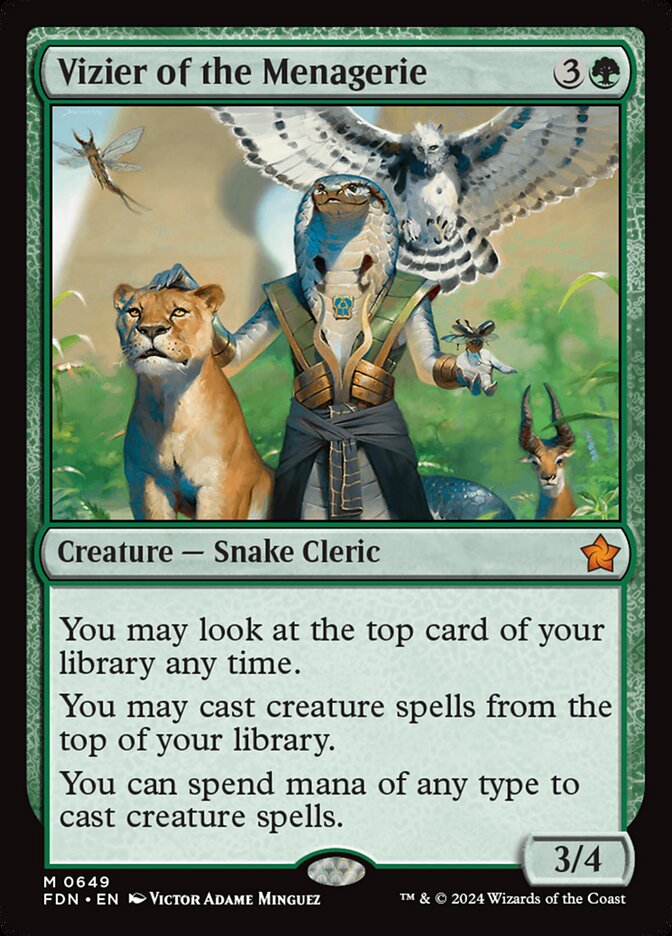 Vizier of the Menagerie, Foundations · 0649
