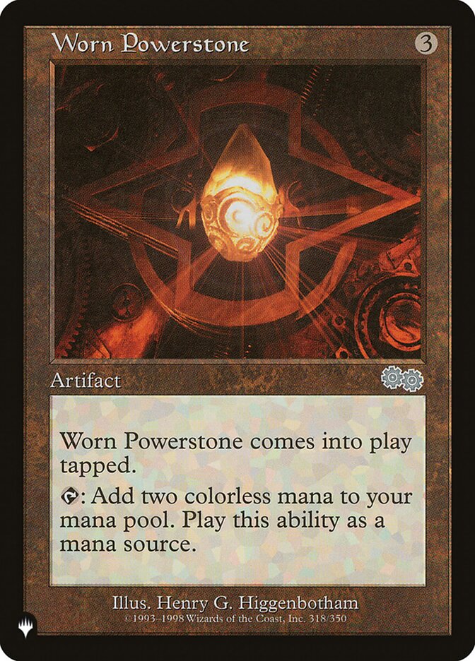Worn Powerstone, The List · usg-318