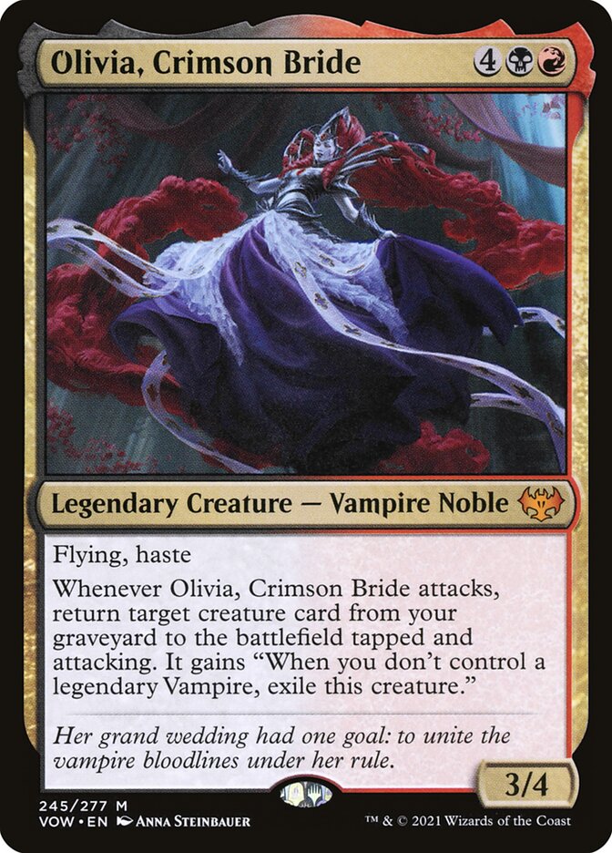 Olivia, Crimson Bride, Innistrad: Crimson Vow · 245/277