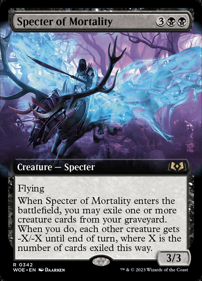 Specter of Mortality, Wilds of Eldraine · 0342