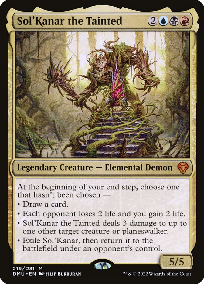 Sol'Kanar the Tainted, Dominaria United · 219/281