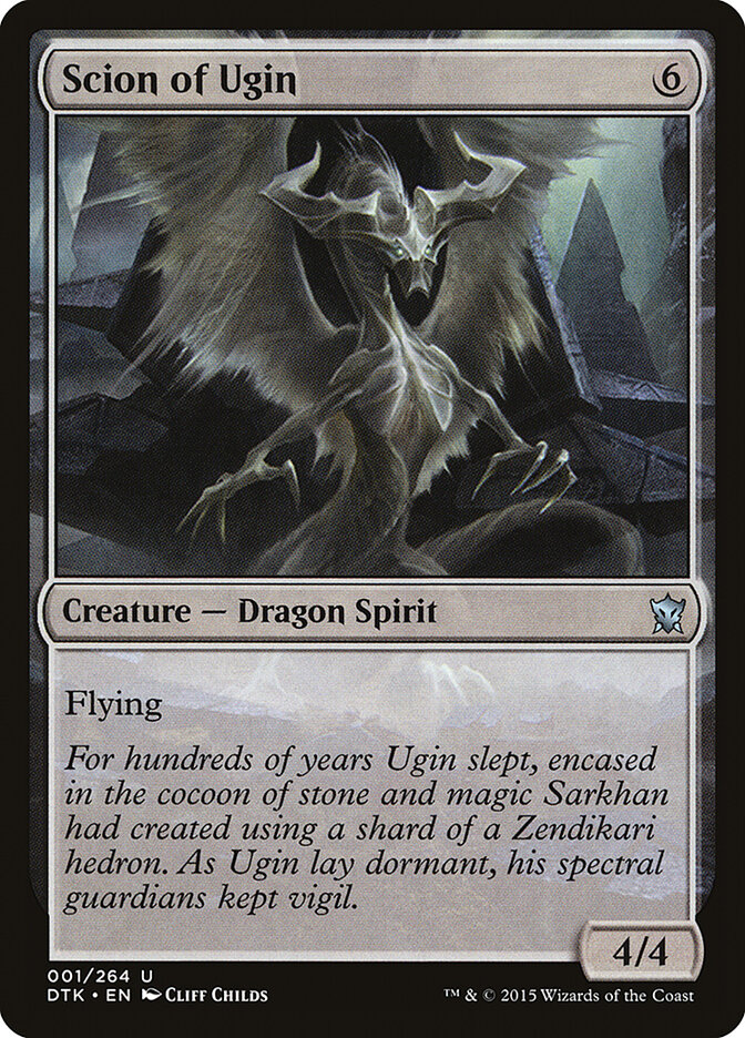 Scion of Ugin, Dragons of Tarkir · 001/264