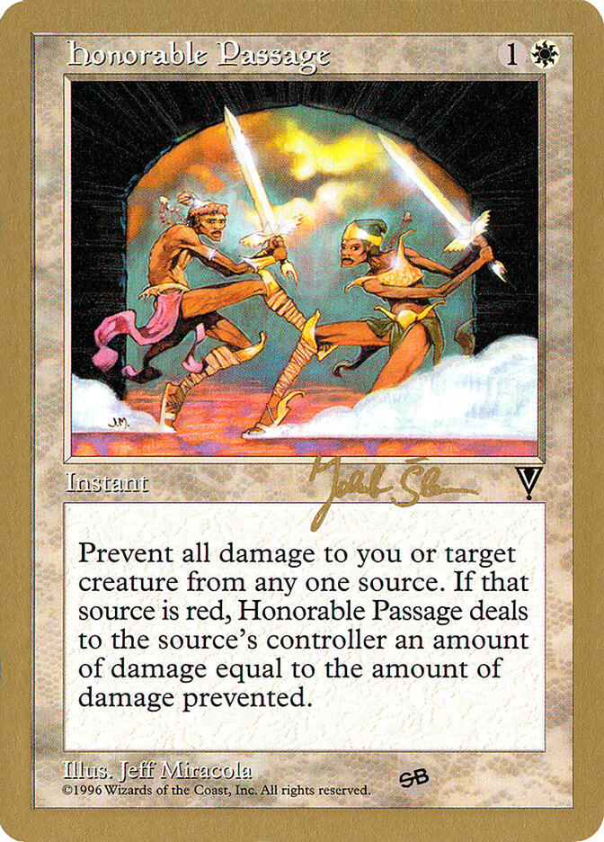 Honorable Passage, World Championship Decks 1997 · js7sb
