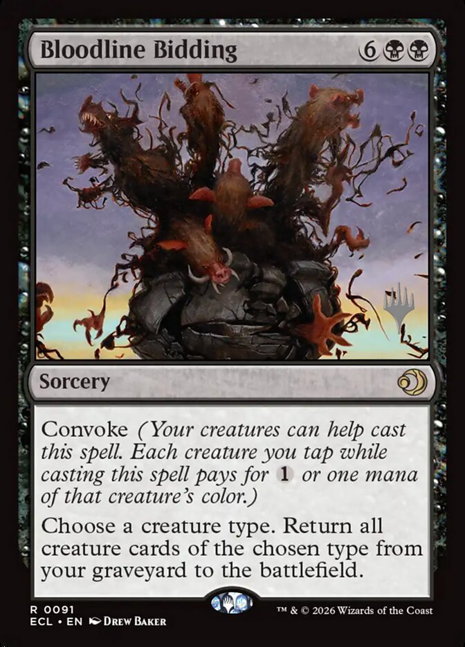 Bloodline Bidding, Lorwyn Eclipsed Promos · 0091