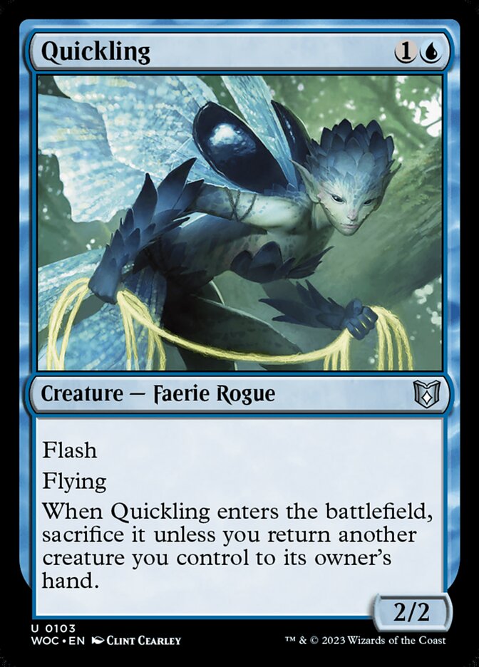 Quickling, Wilds of Eldraine Commander · 0103