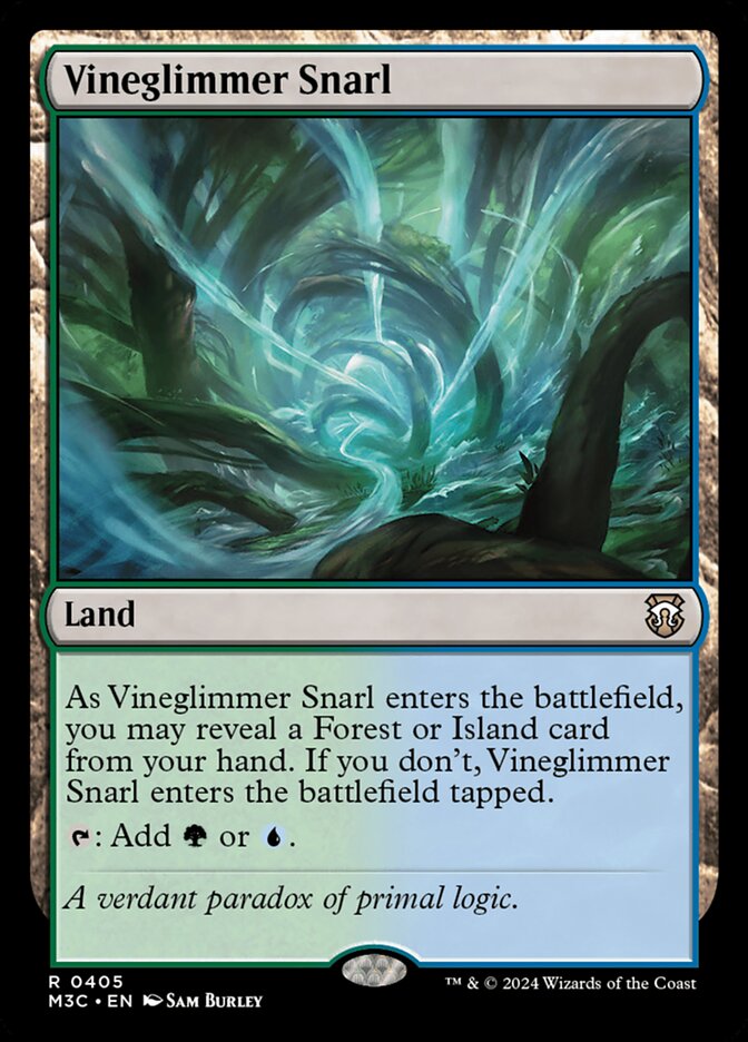 Vineglimmer Snarl, Modern Horizons 3 Commander · 0405