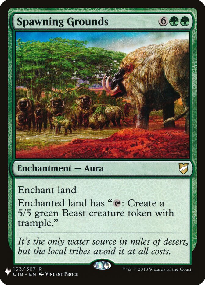 Spawning Grounds, The List · c18-163