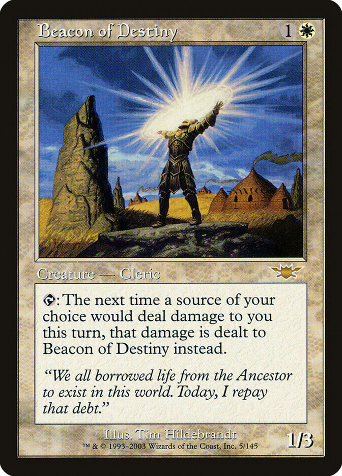 Beacon of Destiny, Legions · 5/145