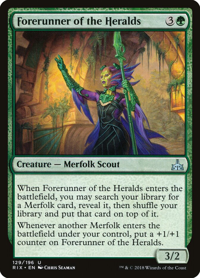 Forerunner of the Heralds, Rivals of Ixalan · 129/196