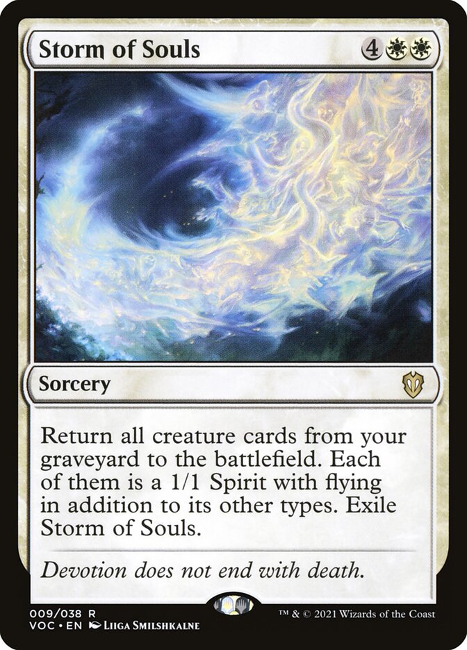 Storm of Souls, Crimson Vow Commander · 009/038