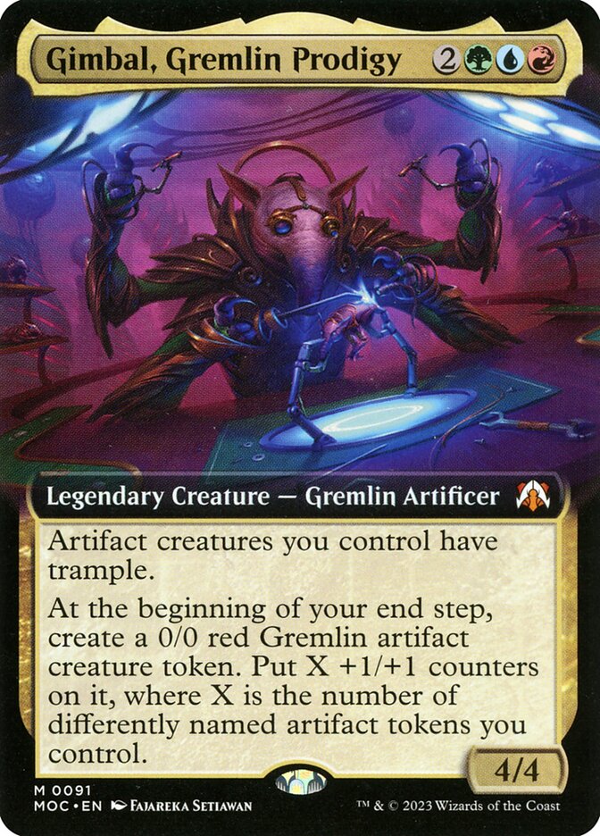 Gimbal, Gremlin Prodigy, March of the Machine Commander · 0091