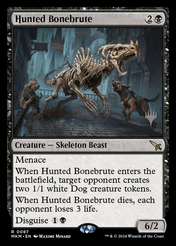 Hunted Bonebrute, Murders at Karlov Manor Promos · 0087