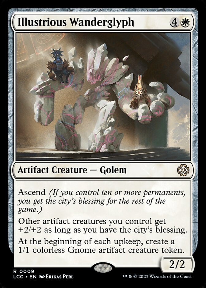 Illustrious Wanderglyph, The Lost Caverns of Ixalan Commander · 0009