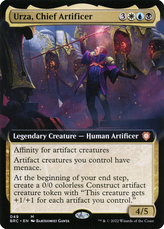 Urza, Chief Artificer, The Brothers' War Commander · 049