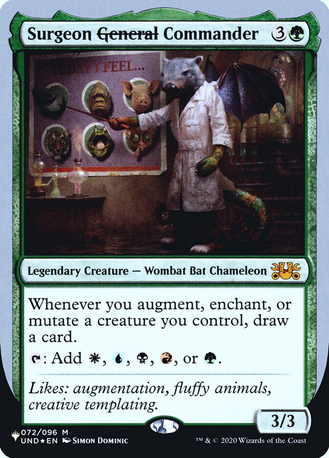 Surgeon General Commander, The List (Unfinity Foil Edition) · 42