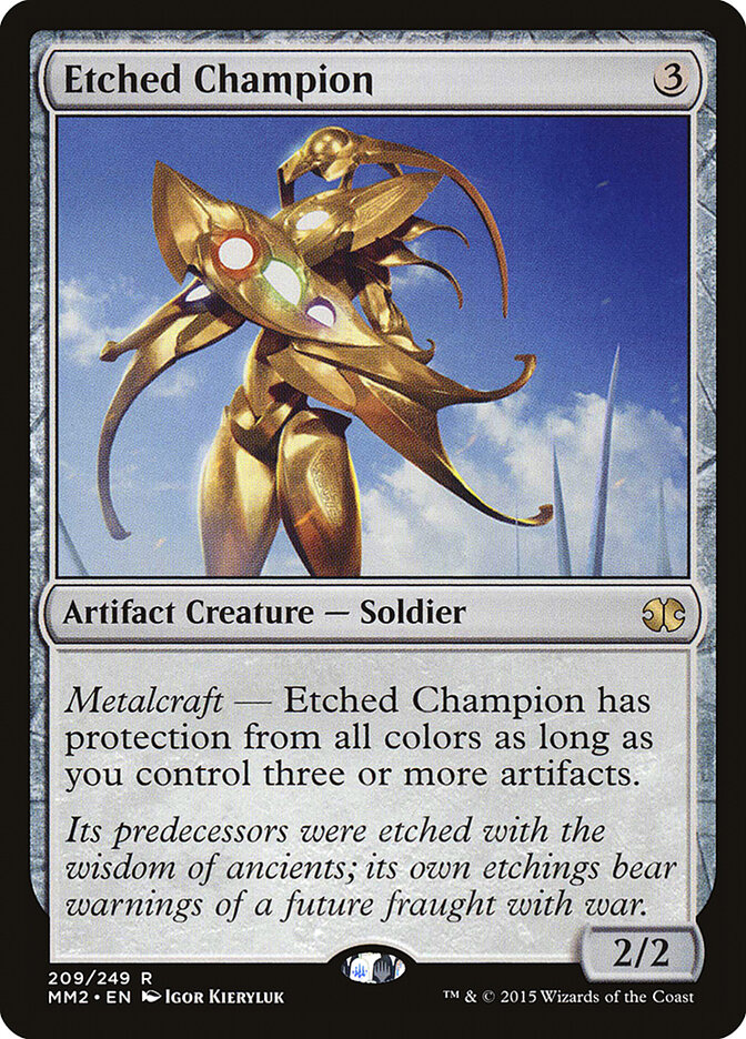 Etched Champion, Modern Masters 2015 · 209/249